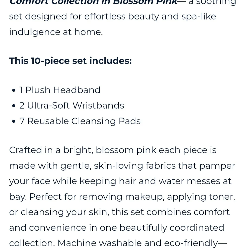 CALA Pink Cleansing Comfort Collection Wash Cloths